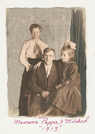 Emma, Joseph, & Mildred Hoag