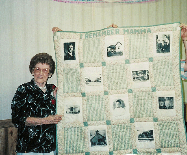 Nonnie's Quilt on the Occasion of her 90th Birthday