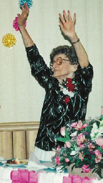 Mildred on the occasion of her 90th Birthday