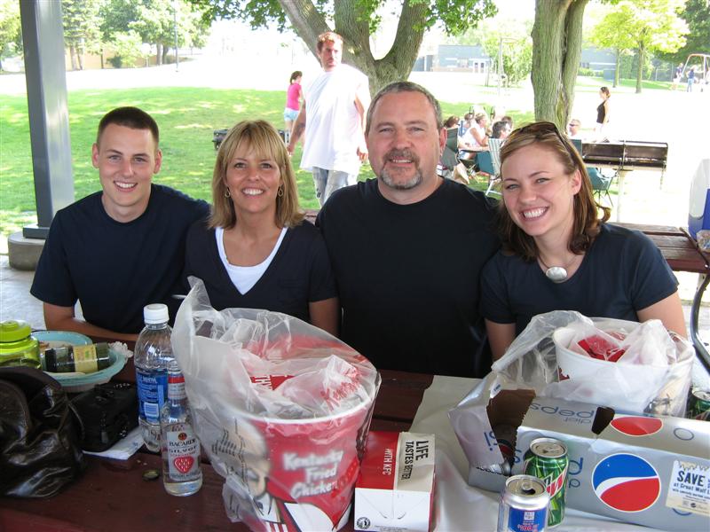 Kathy Lee and family